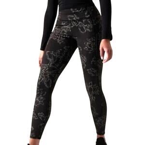 Athleta Rainier Reflective Tight Black Size 2X New Without Tags Condition